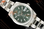 Rolex - Datejust 126334 41mm Oys Flt 904L SS/SS F-Grn/Stk VF DD3235