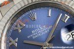 Rolex - Datejust 126334 41mm Oys Flt 904L SS/SS Blu/Rmn VF DD3235