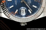 Rolex - Datejust 126334 41mm Oys Flt 904L SS/SS F-Blu/Stk VF DD3235