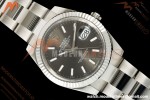 Rolex - Datejust 126334 41mm Oys Flt 904L SS/SS Grey VF DD3235