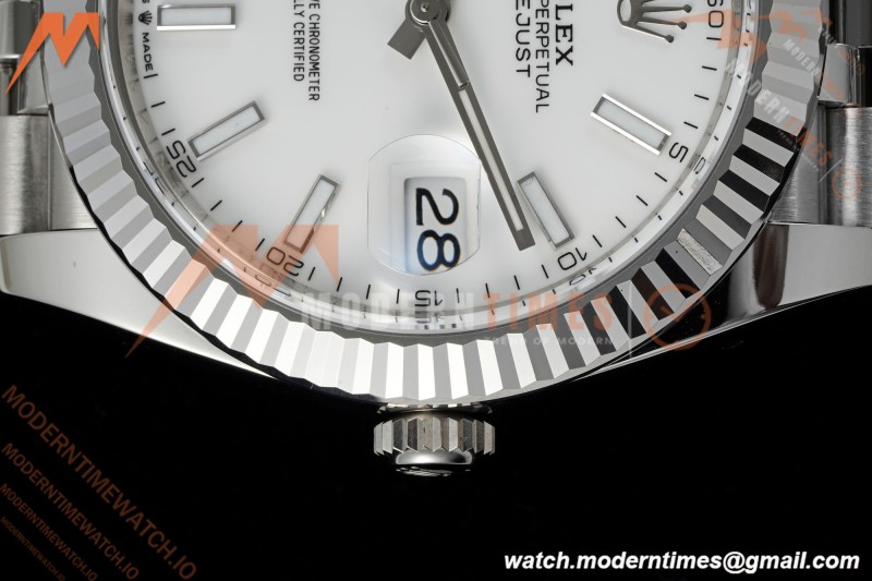 Rolex - Datejust 126334 41mm Jub Flt 904L SS/SS Wht/Stk Clean Plus DD3235 | 롤렉스 데이트저스트 126334 41mm 주빌리 브레이슬릿 904L 스테인리스 스틸/스테인리스 스틸 화이트 다이얼/스틱 인덱스 클린 팩토리 플러스 DD3235 무브먼트