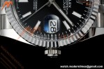 Rolex - Datejust 126234 36mm Jub Flt 904L SS/SS Blk/Stk Clean Plus DD3235