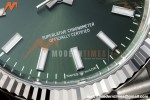 Rolex - Datejust 126234 36mm Jub Flt 904L SS/SS Grn/Stk Clean Plus DD3235