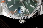 Rolex - Datejust 126234 36mm Jub Flt 904L SS/SS Grn/Stk Clean Plus DD3235