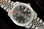 Rolex - Datejust 126334 41mm Jub Flt 904L SS/SS Gray/Dia ARF DD3235