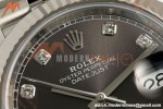 Rolex - Datejust 126334 41mm Jub Flt 904L SS/SS Gray/Dia ARF DD3235