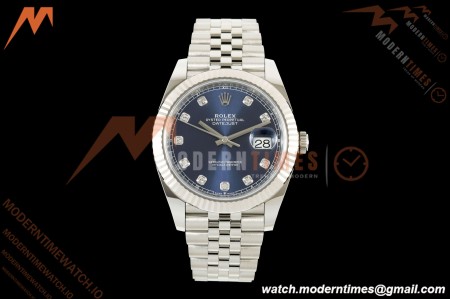 Rolex - Datejust 126334 41mm Jub Flt 904L SS/SS Blu/Dia ARF DD3235