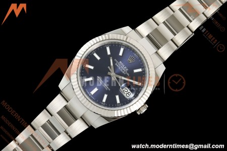 Rolex - Datejust 126334 41mm Oys Flt 904L SS/SS Blu/Stk ARF DD3235