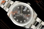 Rolex - Datejust 126334 41mm Oys Flt 904L SS/SS Gray/Dia ARF DD3235