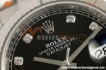 Rolex - Datejust 126334 41mm Oys Flt 904L SS/SS Blk/Dia ARF DD3235