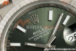 Rolex - Datejust 126334 41mm Oys Flt 904L SS/SS Grn/Stk ARF DD3235