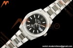 Rolex - Datejust 126334 41mm Oys Flt 904L SS/SS Blk/Stk ARF DD3235