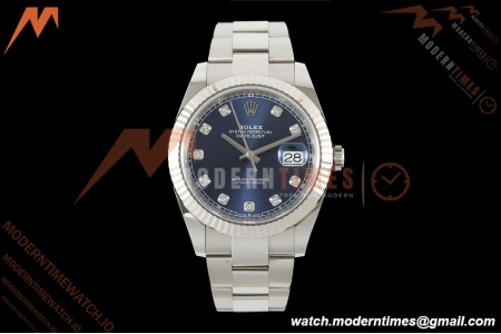 Rolex - Datejust 126334 41mm Oys Flt 904L SS/SS Blu/Dia ARF DD3235