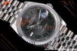 Rolex - Datejust 126234 36mm Wimbledon Jub Flt 904L SS/SS Grey/Rmn VF DD3235