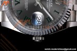 Rolex - Datejust 126234 36mm Wimbledon Jub Flt 904L SS/SS Grey/Rmn VF DD3235