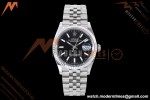 Rolex - Datejust 126234 36mm Jub Flt 904L SS/SS Blk/Stk VF DD3235