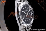 Rolex - Datejust 126234 36mm Jub Flt 904L SS/SS Blk/Stk VF DD3235