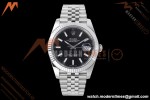 Rolex - Datejust 126334 41mm Jub Flt 904L SS/SS Blk/Stk VF DD3235