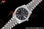 Rolex - Datejust 126334 41mm Jub Flt 904L SS/SS Blk/Stk VF DD3235