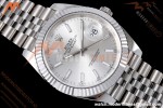 Rolex - Datejust 126334 41mm Jub Flt 904L SS/SS Silv/Stk VF DD3235