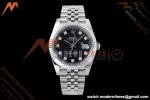 Rolex - Datejust 126334 41mm Jub Flt 904L SS/SS Blk/Dia VF DD3235