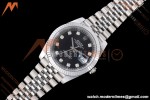 Rolex - Datejust 126334 41mm Jub Flt 904L SS/SS Blk/Dia VF DD3235