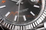 Rolex - Datejust 126334 41mm Jub Flt 904L SS/SS Grey/Stk VF DD3235