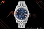 Rolex - Datejust 126334 41mm Jub Flt 904L SS/SS Blue/Dia VF DD3235