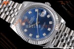 Rolex - Datejust 126334 41mm Jub Flt 904L SS/SS Blue/Dia VF DD3235