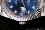 Rolex - Datejust 126334 41mm Jub Flt 904L SS/SS Blue/Dia VF DD3235
