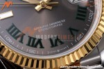 Rolex - Datejust 126233 36mm Jub Flt 904L YG/SS Grey/Rmn Wimbledon Dial QF SH3235