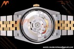 Rolex - Datejust 126233 36mm Jub Flt 904L YG/SS G-Wave/Dia QF SH3235