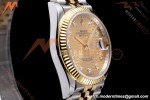 Rolex - Datejust 126233 36mm Jub Flt 904L YG/SS G-Wave/Dia QF SH3235