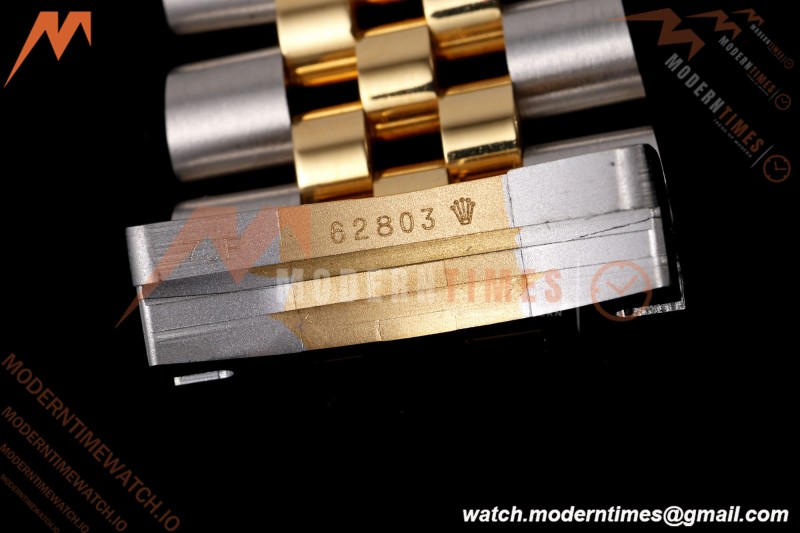 Rolex - Datejust 126233 36mm Jub Flt 904L YG/SS Blk/Dia QF SH3235