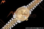 Rolex - Datejust 126233 36mm Jub Flt 904L YG/SS Gold/Dia QF SH3235