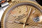 Rolex - Datejust 126233 36mm Jub Flt 904L YG/SS G-Wave/Stk QF SH3235