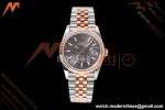 Rolex - Datejust 126231 36mm Jub Flt 904L RG/SS Grey/Stk QF SH3235