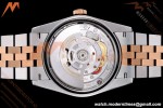 Rolex - Datejust 126231 36mm Jub Flt 904L RG/SS Grey/Stk QF SH3235