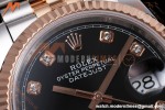 Rolex - Datejust 126231 36mm Jub Flt 904L RG/SS Blk/Dia QF SH3235