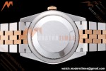 Rolex - Datejust 126231 36mm Jub Flt 904L RG/SS Blk/Dia QF SH3235