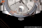 Rolex - Datejust 126234 36mm Jub Flt 904L SS/SS Silv/Stk QF SH3235
