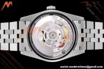 Rolex - Datejust 126234 36mm Jub Flt 904L SS/SS F-Blu/Stk QF SH3235