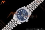 Rolex - Datejust 126234 36mm Jub Flt 904L SS/SS F-Blu/Stk QF SH3235