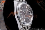 Rolex - Datejust 126234 36mm Jub Flt 904L SS/SS Grey/Stk QF SH3235 | 롤렉스 - 데이저스트 126234 36mm 주빌리 플라이트 904L SS/SS 그레이/스트라이프 QF SH3235