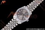 Rolex - Datejust 126234 36mm Jub Flt 904L SS/SS Grey/Stk QF SH3235 | 롤렉스 - 데이저스트 126234 36mm 주빌리 플라이트 904L SS/SS 그레이/스트라이프 QF SH3235