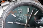 Rolex - Datejust 126234 36mm Jub Flt 904L SS/SS Green/Stk QF SH3235