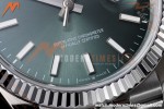 Rolex - Datejust 126234 36mm Jub Flt 904L SS/SS Green/Stk QF SH3235
