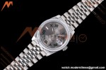 Rolex - Datejust 126234 36mm Wimbledon Jub Flt 904L SS/SS Grey/Rmn QF SH3235 | 롤렉스 - 데이저스트 126234 36mm 윔블던 주빌리 플라이트 904L SS/SS 그레이/로마 숫자 QF SH3235