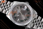 Rolex - Datejust 126234 36mm Wimbledon Jub Flt 904L SS/SS Grey/Rmn QF SH3235 | 롤렉스 - 데이저스트 126234 36mm 윔블던 주빌리 플라이트 904L SS/SS 그레이/로마 숫자 QF SH3235