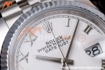 Rolex - Datejust 126234 36mm Jub Flt 904L SS/SS Wht/Rmn QF SH3235 | 롤렉스 - 데이저스트 126234 36mm 주빌리 플라이트 904L SS/SS 화이트/로마 숫자 QF SH3235